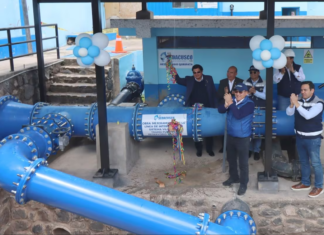 Entra en funcionamiento obra de interconexión que abastecerá de agua a 187 mil cusqueños
