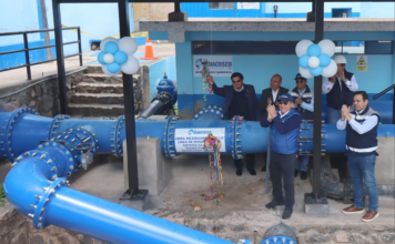 Entra en funcionamiento obra de interconexión que abastecerá de agua a 187 mil cusqueños